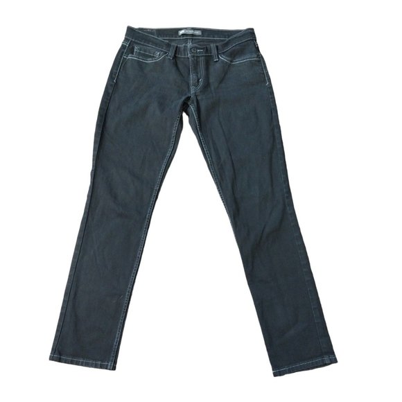 Levi's Denim - Levi's 524 Too Superlow Black Bootcut Jeans Junior Sz 11M W30 L32
